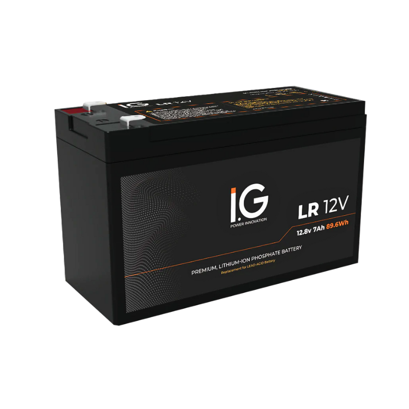 I-G3N High-performance Lithium-Ion Phosphate LR12V Battery
