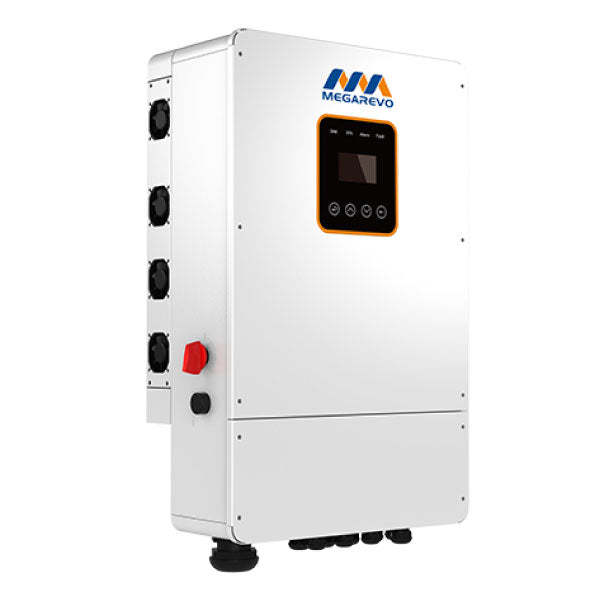 Megarevo R8KL1 8kW LV Hybrid Inverter with Touch Screen & WiFi