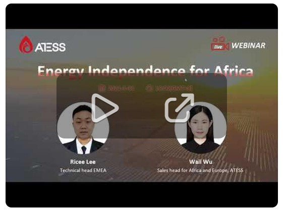 ATESS Webinar recording for "Energy Independence for Africa