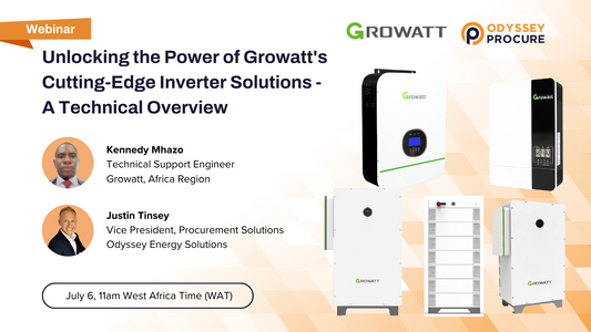 Webinar: Unlocking the Power of Growatt's Cutting-Edge Inverter Solutions - A Technical Overview