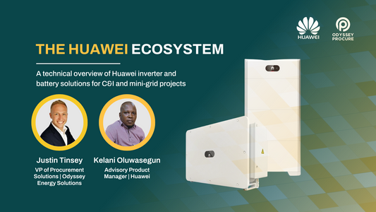 The Huawei System: Technical overview of Huawei inverter and batteries for C&I and mini-grid projects