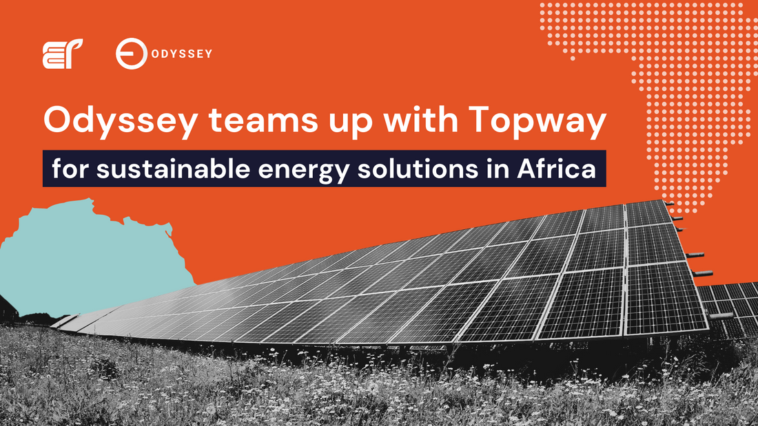 Odyssey announces strategic partnership with Topway new energy
