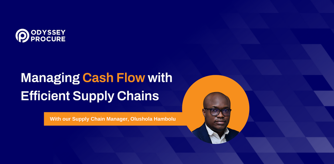 Managing cash flow with efficient supply chains