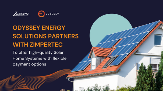 Odyssey Energy Solutions partners with Zimpertec to offer high-quality Solar Home Systems with flexible payment options